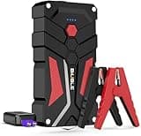 BIUBLE 3000A Starthilfe Powerbank 12V (Bis Zu 7,0L Benzin Oder 5,5L Diesel) Auto Starthilfe mit LED Taschenlampe Auto Batterie Booster Starter Powerbank für 12V-Fahrzeuge SUV Motorrad ATV Rasenmäher