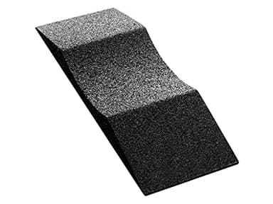 PROFIMAT® Premium Reifenschoner 13-18 Zoll/bis 185er Breite | 60x20x6,5 cm | Gummigranulat – Reifenwiege schmal