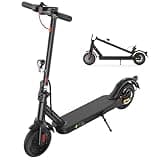 iScooter E Scooter mit Straßenzulassung, ABE Elektroroller Belastung bis 120kg, 30 km Reichweite, LED, 20km/h, 350W Motor, 8,5 Zoll Wabenreifen,Duales Bremssystem E Roller für Erwachsene