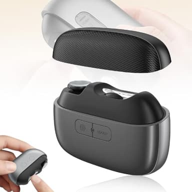 Elektrischer Nagelknipser, 2025 Neu 3 in 1 Elektrische Nagelfeile Nagelpolierer Automatischer Elektrische Nagelknipserr mit Licht Nagelfeile für Baby, Erwachsene und Senioren (Schwarz)