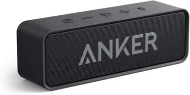 Anker Upgrade, soundcore Bluetooth Lautsprecher, IPX5 Wasserschutz, Stereo Sound, 24h Akkuleistung, kompakter kabelloser Lautsprecher für iPhone, Samsung und mehr