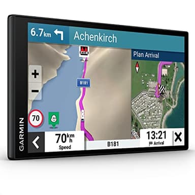 Garmin Camper 795 MT-D EU – Navigationsgerät Display für Wohnmobile/Wohnwagen, vorinstallierten 3D-Karten für Europa und Südafrika, Verkehrsinfos in Echtzeit, Campingplatz-Datenbank, 7 Zoll (17,8 cm)