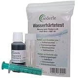zederle Wasserhärte Test Set 1x 30 ml (entspricht 1000 Tropfen) – sehr ergiebig 40-500 Messungen - schnell, einfach und präzise die Wasserhärte messen - Gesamthärte Test Made in Germany