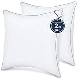 COZSINOOR Kopfkissen 80x80 cm 2er Set, Bestes Ergonomisches Kissen gegen Nackenschmerzen, 100% Mikrofaser Kissenfüllung Waschbar Ökotex, Premium Schlafkissen Bettkissen für gesunden erholsamen Schlaf