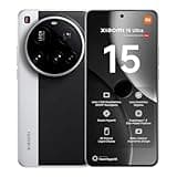 Xiaomi 15 Ultra Smartphone, 16+512GB, Silber, Handy ohne Vertrag, 100mm 200MP Leica Kamera, 120Hz WQHD+ AMOLED Display, Snapdragon 8 Elite, 5410mAh, 90W HyperCharge, Xiaomi Hyper AI, Dual-SIM