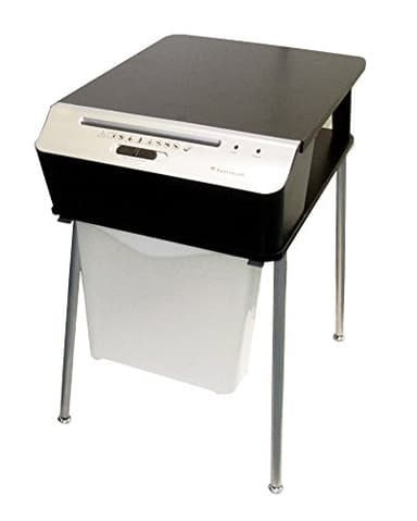 Bonsaii 510909 Partikelschnitt Aktenvernichter mit Druckertisch - 7 Blatt - Doc Shred Fit