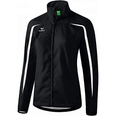 Erima Damen Leichtathletik Laufjacke (8060703), schwarz/weiß, 38