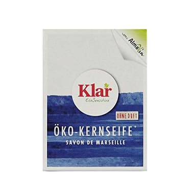 6x Klar Öko Kernseife ohne Duft 100 g
