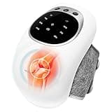 Jargrovs Kniemassagegerät,kabelloses Knie massagegerät mit Multifunktions display,tragbares Infrarot-Knee massager physioknee-therapiegerät zur Linderung von knieschmerzen mit einstellbarer Temperatur
