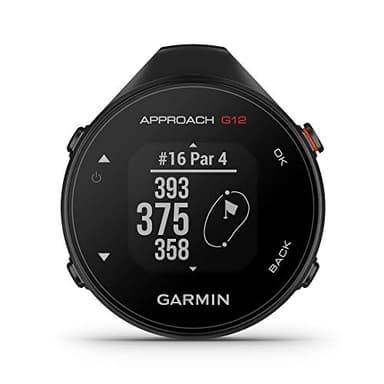 Garmin Approach G12 Golf GPS Entfernungsmesser, 42 k+ vorinstallierte Plätze, 010-02555-00