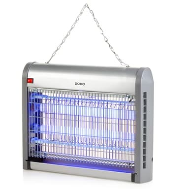 DOMO KX012 Insektenvernichter - 2 Lampe - Mückenfalle für Mücken, Fliegen und Motten - 10W