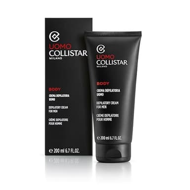 Collistar Enthaarungscreme für Herren, Perfekte Haarentfernung, Ohne Die Haut zu Reizen, Einfache Anwendung, 200 ml