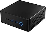 shinobee difinity High-End Gaming Mini PC, Ryzen9 6900HX 16 Threads 4.9 GHz, Radeon RX 680M 8GB, 32 GB DDR5, 1 TB SSD, WLAN, Bluetooth, USB C, Windows 11 Prof. 64, MS Office, 3 Jahre Garantie! | 8037