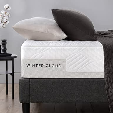 Zinus Winter Cloud Memory Schaum Matratze | 180 x 200 cm | Höhe 30 cm | Premium-Matratze | H3-H4 Mittelfest | Rollmatratze