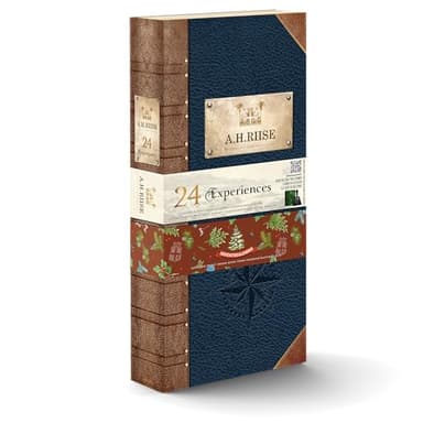 A.H.Riise Adventskalender | Rum-Genuss in der Adventszeit | 24 exquisite Mini-Flaschen | Dänische Tradition und karibischer Rum-Herstellung | Zum Verschenken oder selbst genießen | 24 x 20ml