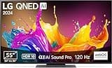 LG 55QNED86T6A TV 55" (139 cm) QNED Fernseher (α8 4K AI-Prozessor, webOS 24, HDR10, bis zu 120Hz) [Modelljahr 2024]