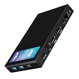MeLE Quieter4C Lüfterloser Mini PC 16GB DDR4 512GB ROM Micro PC Alder Lake N100(bis zu 3.4GHz) Kleiner Formfaktor PC USB-C 2 X HDMI 4K@60 Desktop-Computer mit DREI Bildschirmen