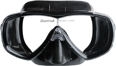 Cressi Estrella Mask Black/Black - Schnorchelmaske für Erwachsene Estrella, Schwarz/Schwarz, Einheitsgröße, Einheitsgröße