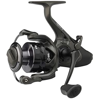 DAM Quick 2 Feeder, Angelrolle, Spinnrollen, Angelrolle Multiplikator Spin Reel Angeln | Rollen Angeln, Unisex, Schwarz, 4000