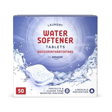 by Amazon Wasserenthärter für Waschmaschine, 50 Tabletten