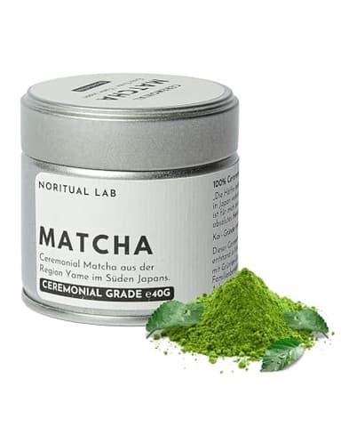 Ceremonial Matcha - Reines Matcha Pulver aus Japan - Ceremonial Grade - Original Matcha Grüntee - Erste Ernte - 100% Natürlich und Laborgeprüft