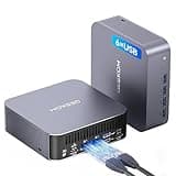 GEEKOM AI Mini PC GT1 Mega - Intel Core U5 125H,14 Kerne 18 Threads, 2.5Gbps Dualer LAN Port Office PC, Mini Gaming PC Windows 11 Pro 32GB DDR5+1TB SSD mit WiFi 7/Real-time AR/Vier 4K-Displays/BT5.4