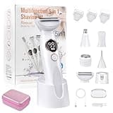 Damenrasierer Elektrisch, 5-In-1 Elektrischer Rasierer Damen für Körper, USB Damenrasierer Elektrisch Nass-Trockenrasiererm, IPX7 Wasserdicht Intimrasierer für Frauen für Bikinizone Achseln Beine