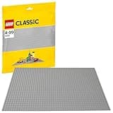 LEGO 10701 Classic Graue Bauplatte, 38 cm x 38 cm, Lernspielzeug, kreatives Spielen