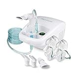 Medisana IN 500A Inhalator, Kompressor Vernebler mit Mundstück und Maske für Erwachsene und Kinder, bei Erkältungen oder Asthma mit extra viel Zubehör und langem Schlauch