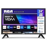 RCA VRS24HF1 Smart TV 24 Zoll (60cm) LED HD VIDAA Fernseher mit WLAN, Triple Tuner (DVB-T/T2, DVB-C, DVB-S/S2), App Store, Netflix, YouTube, HDMI, USB, CI/CI+, Hotelmodus (2024)