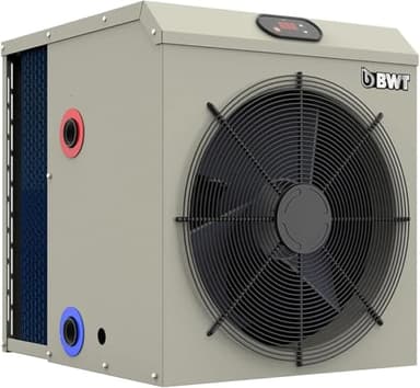 BWT Mini Wärmepumpe Pool | Max. 3,5 kW Heizleistung | effiziente Poolheizung für Aufstellbecken bis 15 m³ | energiesparende Heizpumpe | einfache Installation | umweltfreundliches R32 Kältemittel