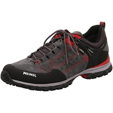 Meindl Leichtwanderschuh Ontario Men GTX, Herren Trekking- & Wanderhalbschuhe, Rot (Rot/Anthrazit 078), 44 EU (9.5 UK)