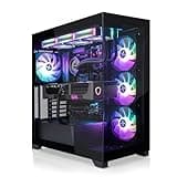 SYSTEMTREFF High-End Gaming PC Intel Core Ultra 7 265K 20x5.5GHz | Nvidia RTX 5090 32GB GDDR7 mit DLSS 4 | 2TB M.2 NVMe | 32GB DDR5 RAM | Windows 11 | Desktop Computer Rechner für Gamer, Zocker &