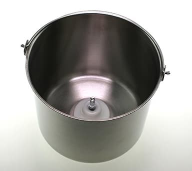 Unold 4884540 Edelstahl-Behälter für 48845 Gusto Eismaschine, Speiseeisbereiter