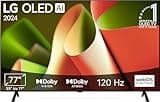 LG OLED77B49LA TV 77" (195 cm) OLED Fernseher (α8 4K AI-Prozessor, webOS 24, Dolby Vision, bis zu 120Hz) [Modelljahr 2024]