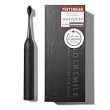 Wondersmile Schallzahnbürste PRO - Testsieger 2025-100 Tage risikofrei testen - Elektrische Zahnbürste mit 4 Putzprogrammen - Ultraschallzahnbürste mit smarten Bürstenkopf (1er Set, Ultimate Black)