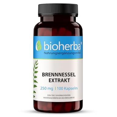 100 Brennesselkapseln Entwässerungs Komplex Brennnessel Entwässerungstabletten wie Wassertabletten von BIOHERBA