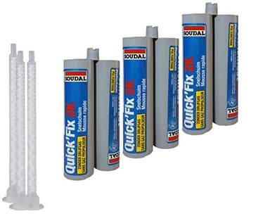Soudal Kombiset 3x 2K-Schnellfest 210ml Zargenschaum Türenschaum Montageschaum
