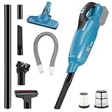 AUTOJARE Akku Staubsauger kompatibel mit Makita 18V 4-in-1 Multifunktionaler Staubsauger 0,8 L Akku Handstaubsauger 8000 PA Tragbar Staubsauger für Zuhause und Auto (ohne Batterie)