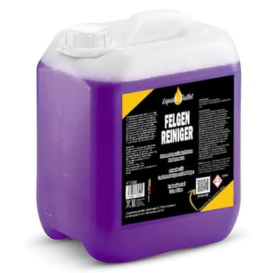 Liquid Outlet Felgenreiniger 5L Konzentrat– Hochkonzentrierter Alufelgen Reiniger für Auto & Motorrad – Starker Felgenreiniger Alufelgen gegen Bremsstaub, Flugrost & Kalk