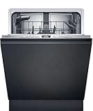 Siemens SX63EX22AE, iQ300 Smarter Geschirrspüler, Vollintegrierte Spülmaschine, 60 cm, Made in Germany, XXL, Besteckkorb, Extra leise, varioSpeed, Auto. Türöffnung, Dreifach rackMatic, infoLight