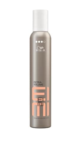 Wella EIMI Extra Volume Schaumfestiger – Haarschaum für extra Volumen – schützt vor Hitze und Austrocknung – starker Halt ohne zu Verkleben und Beschweren – 1 x 300 ml