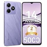 Blackview 2025 Handy Ohne Vertrag 2 Jahre Garantie, Akku 5000mAh, 6GB+64GB/2TB SD, Octa Core 6,56" HD+, 13MP+8MP Kamera, 4G Dual SIM Smartphone Ohne Vertrag Günstig Simlockfreie, GPS