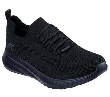 Skechers Damen Squad Chaos Sr Medizinischer Serviceschuh, Textil schwarz, 40 EU