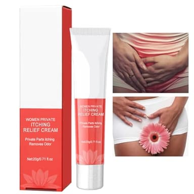 Kortisonsalbe Für Intimbereich, Antimykotika Creme Intimbereich, Beruhigende Und Erfrischende Anti Juckreiz Creme, Juckreizlinderung Zur Linderung Von Trockenheit, Juckreiz, Brennender Rötung