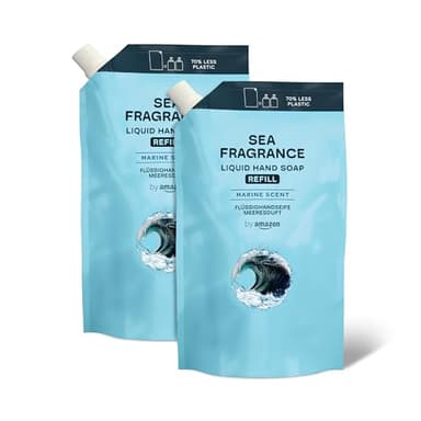 by Amazon Meeresduft Handseife Nachfüllpack, 2 x 1000ml