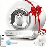 Katzenklo Selbstreinigend, Selbstreinigende Katzentoilette Extra 65L/Abnehmbarer Sandkontrollkasten/APP-Steuerung Selbstreiniges Katzenklo/Automatische Elektrisches Katzenklo für Katzen