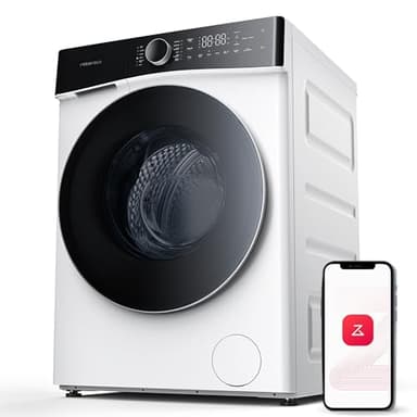 roborock Zeo Lite Waschtrockner / 10 kg Waschen & 6 kg Trocknen/Zeo-cycle Trocknungstechnologie/RR Seafarer Wasch- & Trockenalgorithmus/LintClear Selbstreinigungssystem/Automatische Dosierung