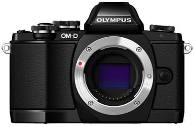Olympus OM-D E-M10 Systemkamera (16 Megapixel, Live MOS Sensor, True Pic VII Prozessor, Fast-AF System, 3-Achsen VCM Bildstabilisator, Full-HD, HDR) nur Gehäuse schwarz