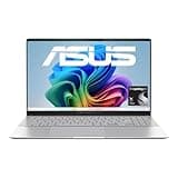 ASUS Vivobook S 15; Copilot+ PC | 15,6" 120Hz/0,2ms OLED Display | Qualcomm Snapdragon X Plus X1P | 16 GB RAM | 512GB SSD | Qualcomm Adreno GPU | Windows 11 | QWERTZ Tastatur | Cool Silver